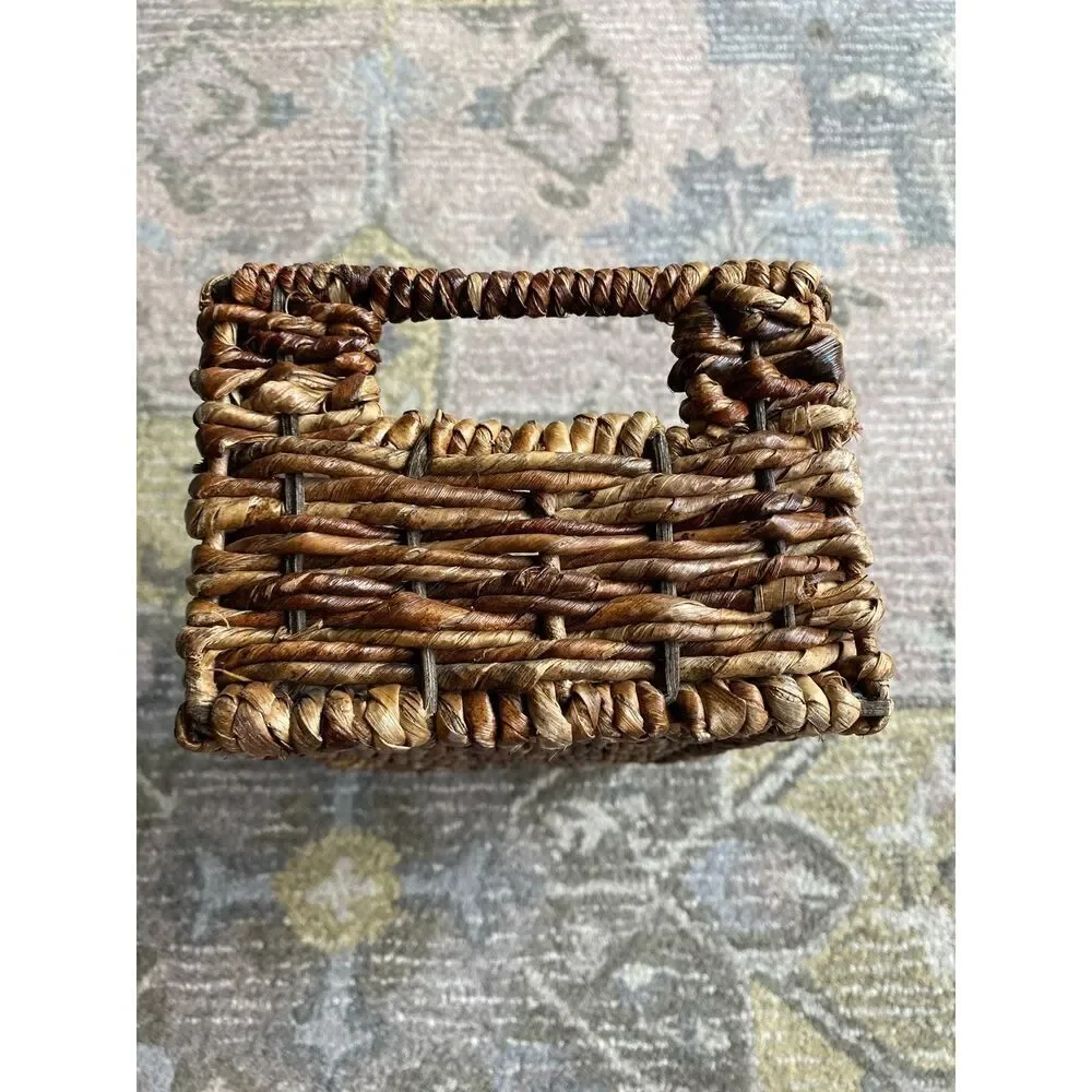 Target Abaca Dark Weaved Basket